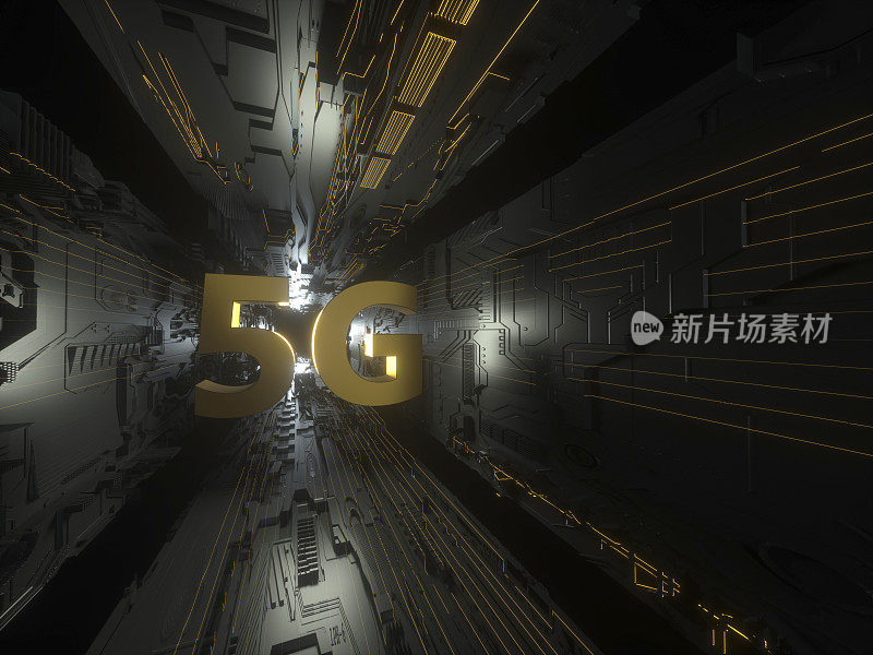 5G wifi技术数字概念